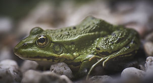closeup-shot-of-green-frog-sitting-on-sm