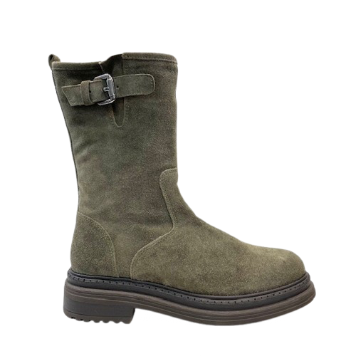 Mi bottes AIKO kaki Aliwell Indigo Chambéry