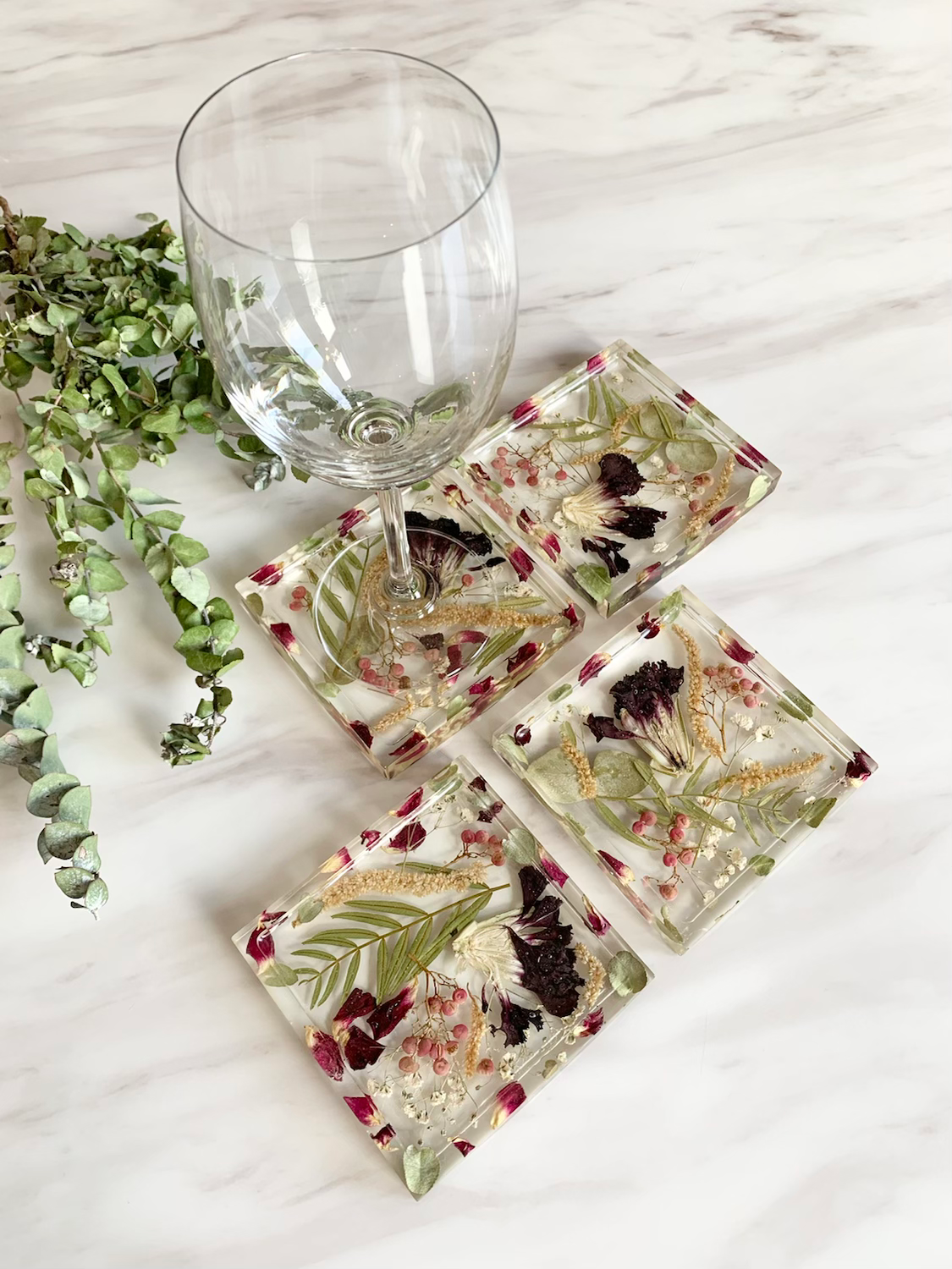 Set of 4 Square Coasters