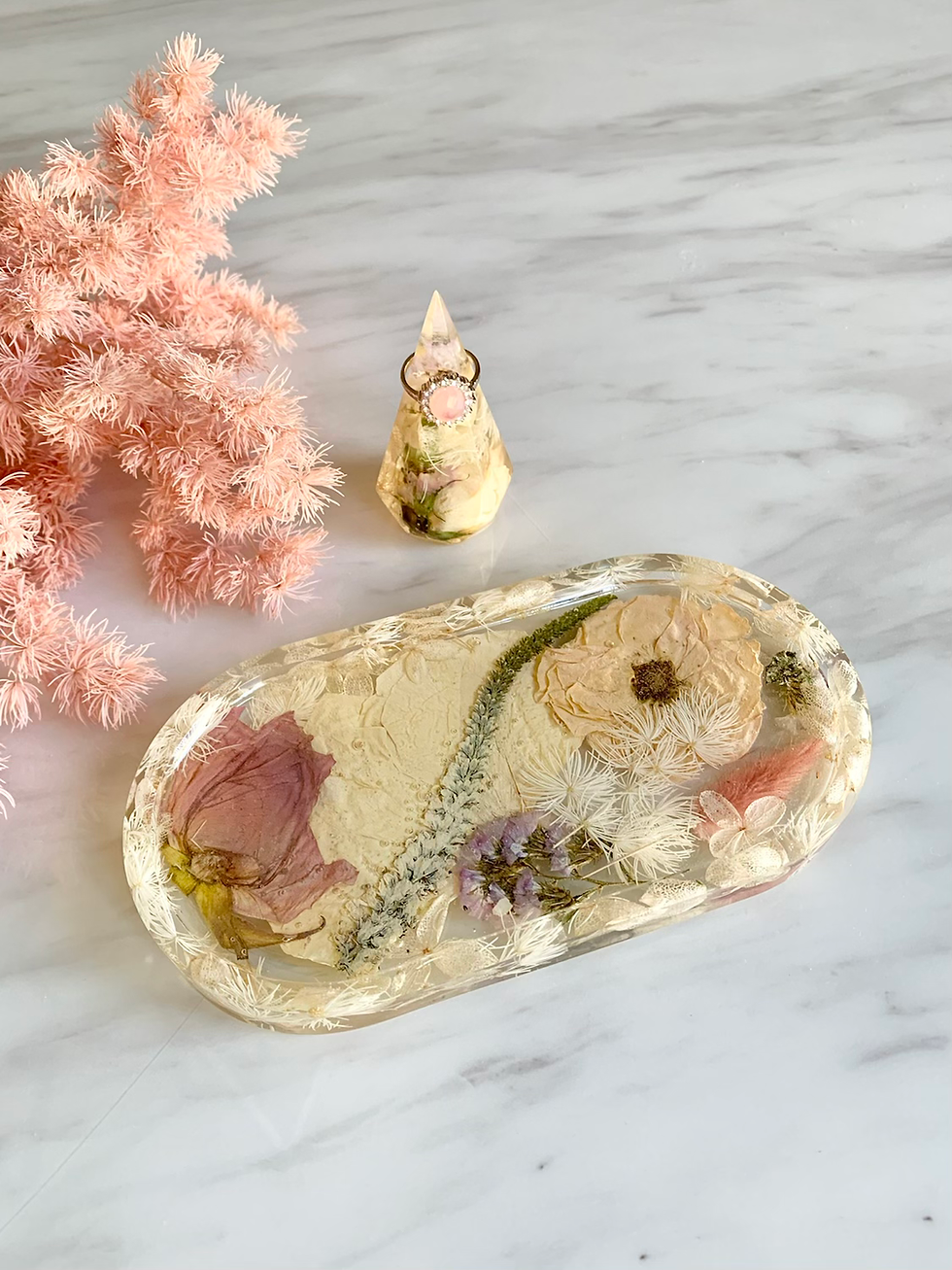 Thumbnail: Geo Diamond Ring Holder - Small