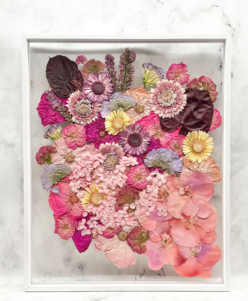 Thumbnail: 50cm - White - Nordic Pressed Flower Frame