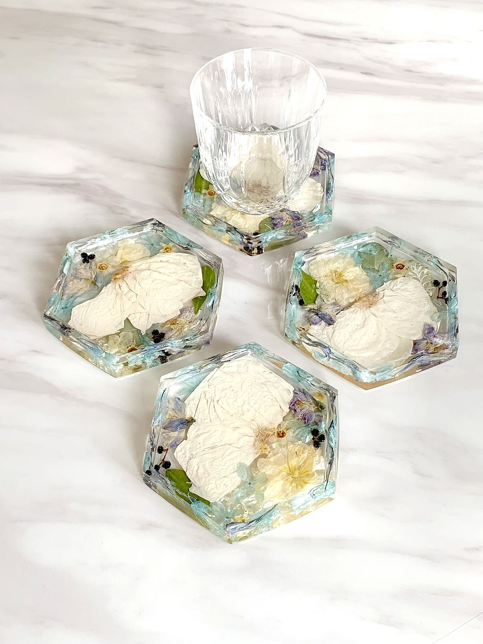 Thumbnail: 10cm Hexagon Coaster Tray