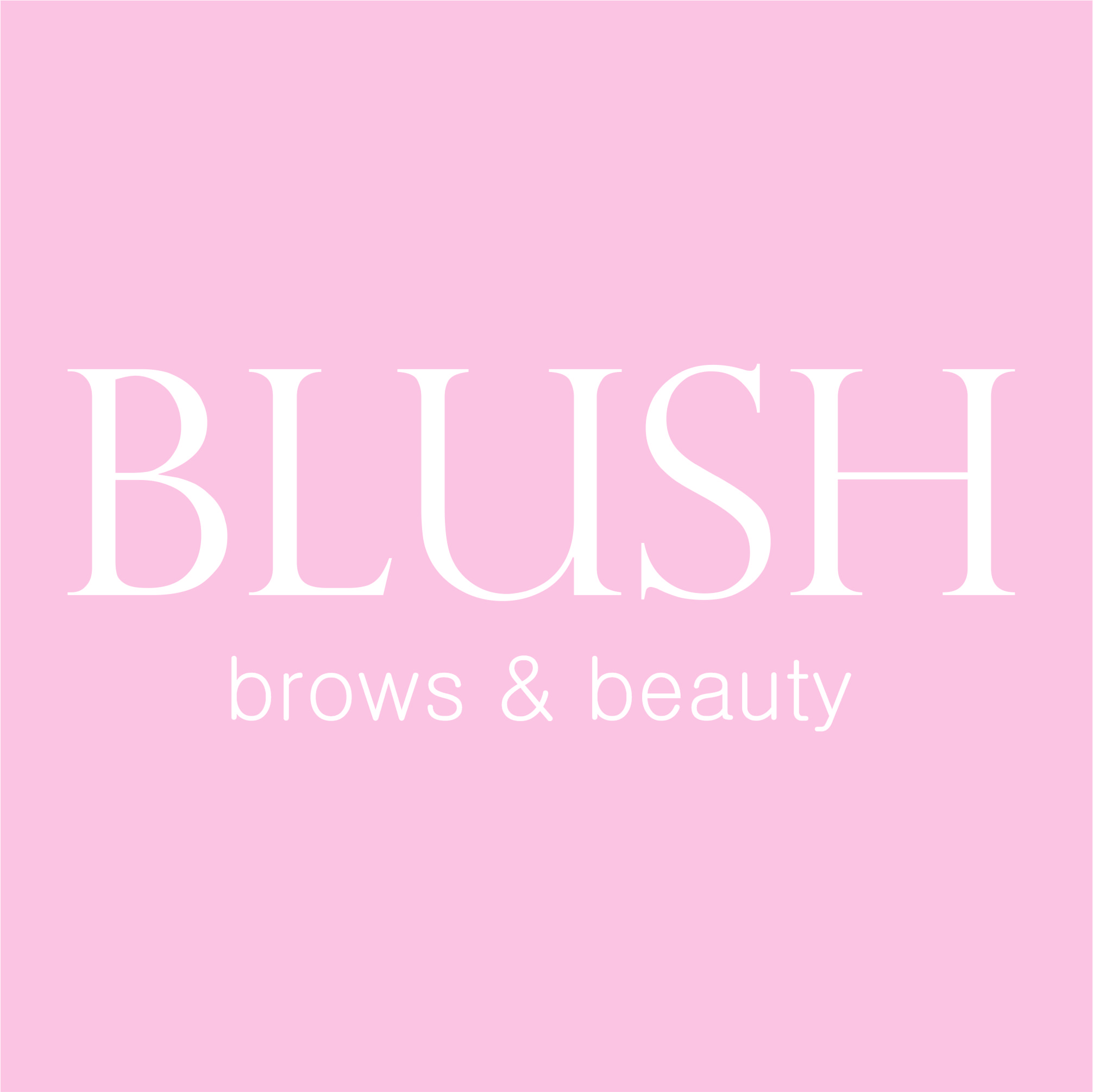 blush and brows