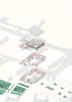 Govan Forum axonometric
