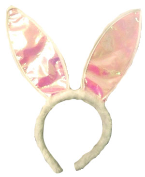 soft bunny ears costume headpiece.