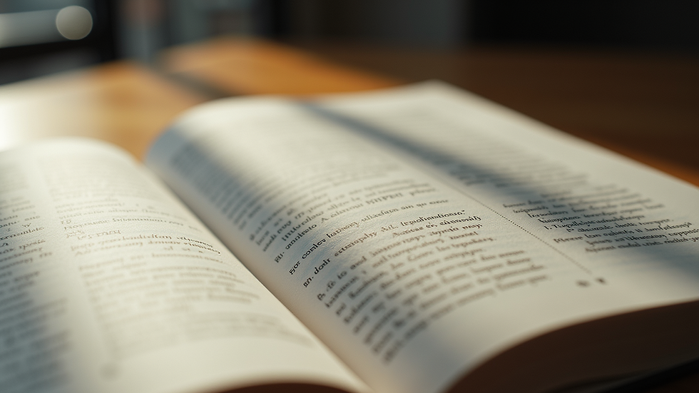 Close-up de livro impresso sob demanda em papel de alta qualidade