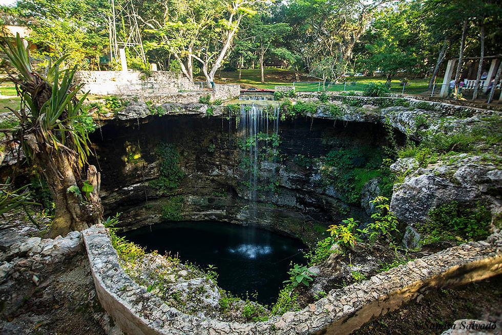 7 Yucatan - Cenote Samaal 2