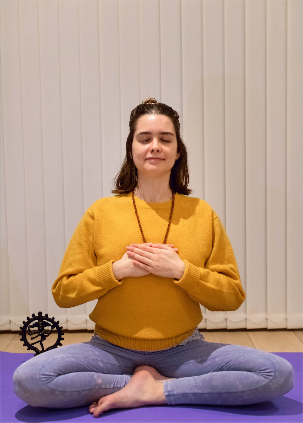 Yogi doing Pújá