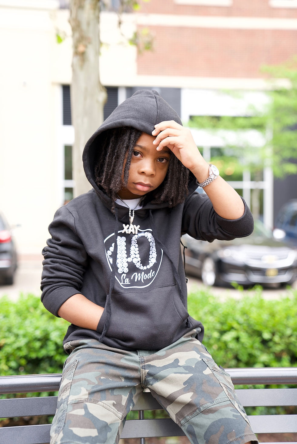 Thumbnail: 40 la mode  Kid’s Signature Hoodie