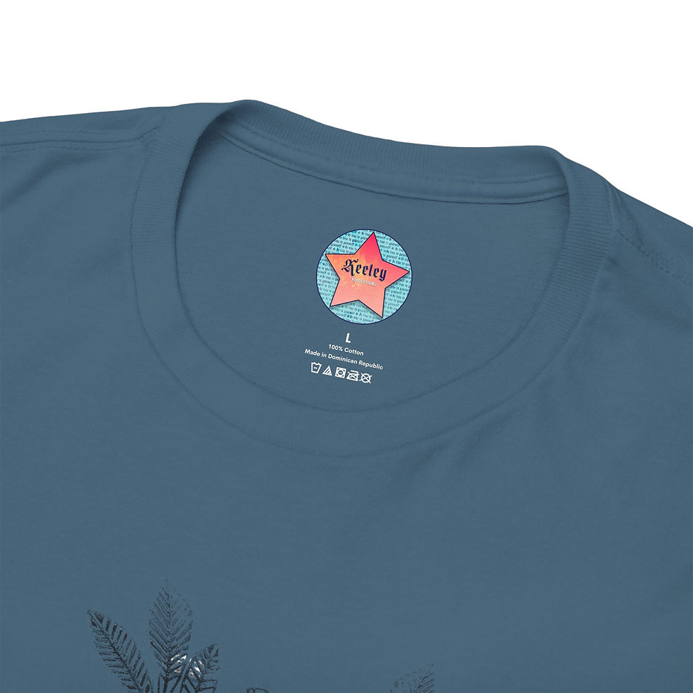 Thumbnail: SLATE BLUE MOTHMAN T SHIRT