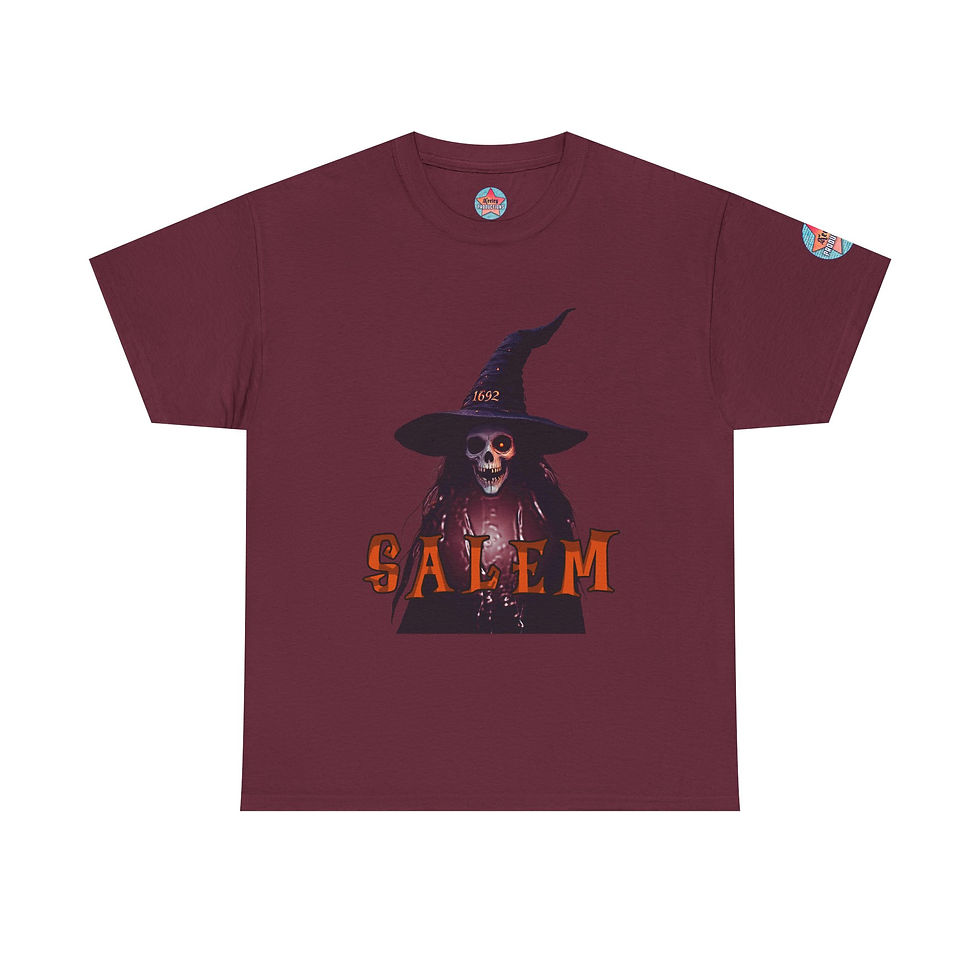 Thumbnail: Salem Nights Heavy Cotton Tee
