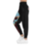 Thumbnail: BE TRUE TO YOURSELF SKULL RED Athletic Joggers (AOP)