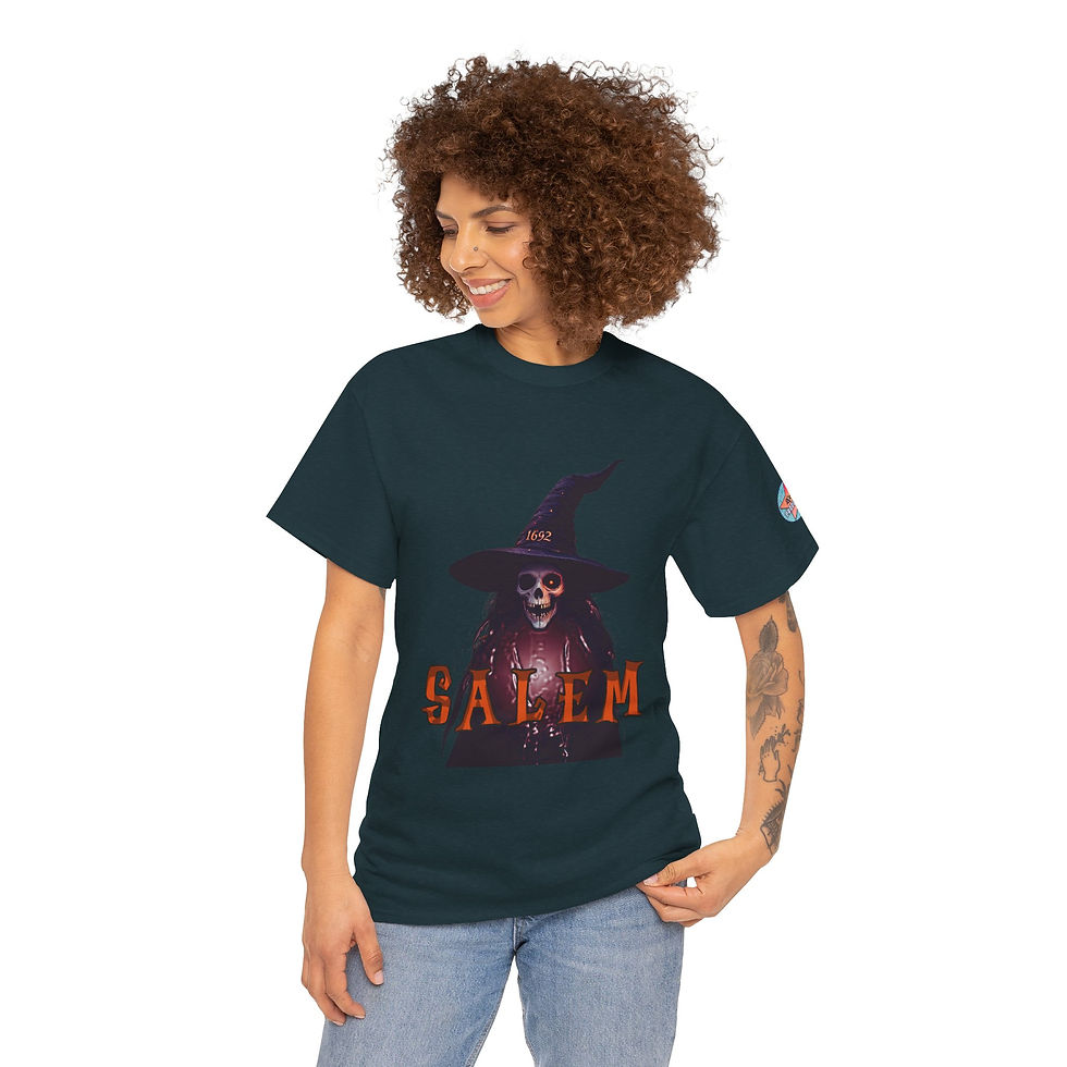 Thumbnail: Salem Nights Heavy Cotton Tee