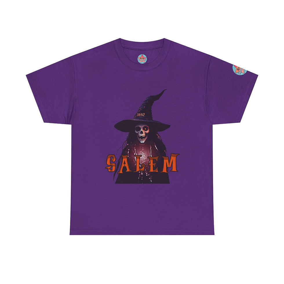 Thumbnail: Salem Nights Heavy Cotton Tee
