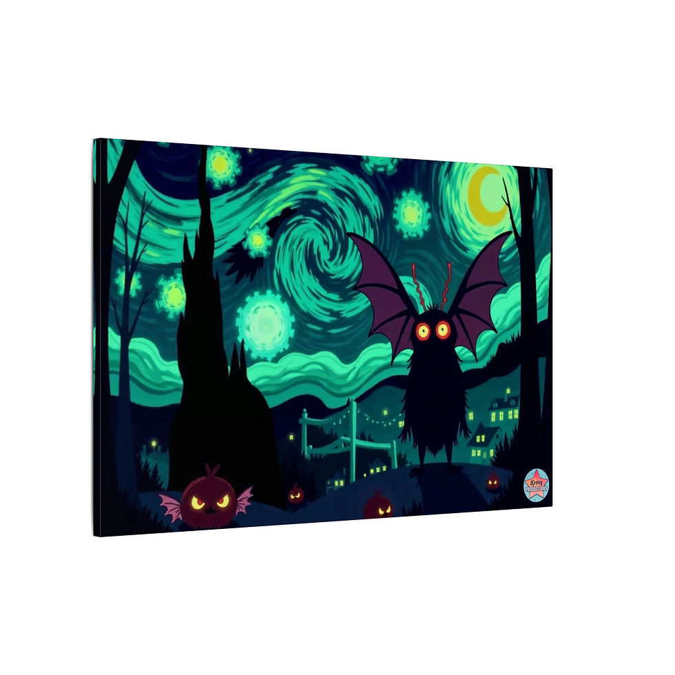 Thumbnail: Mothy Night Canvas (Multi-Size)