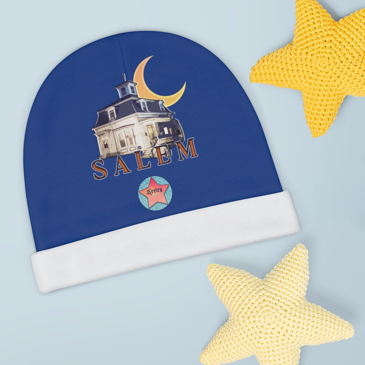 Baby SALEM HOUSE Beanie (AOP)