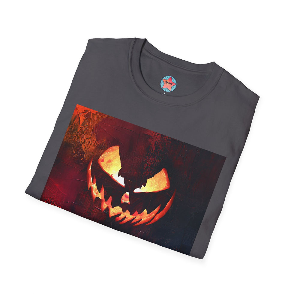Thumbnail: SUNSET HALLOWEEN Unisex Softstyle T-Shirt