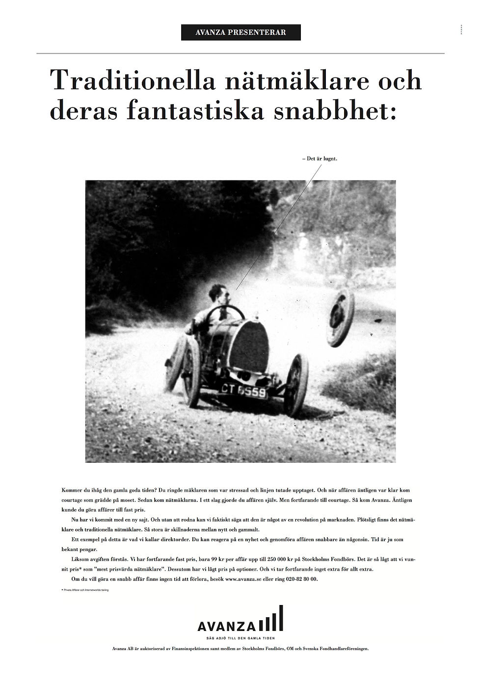 Avanza vs gamla nätmäklare