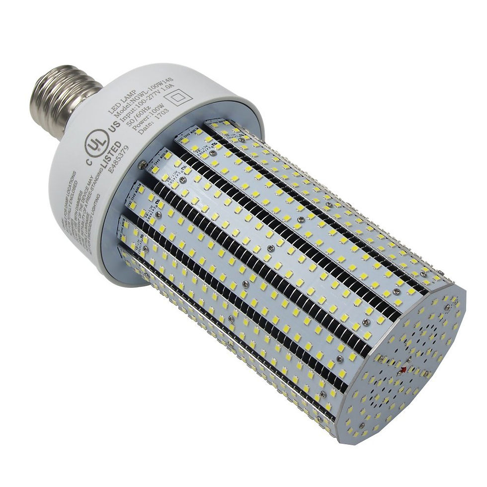 Thumbnail: 100W Corn Bulb - Replaces 400w Metal Halide// 39 Mogul Base 6000K Bright cUL