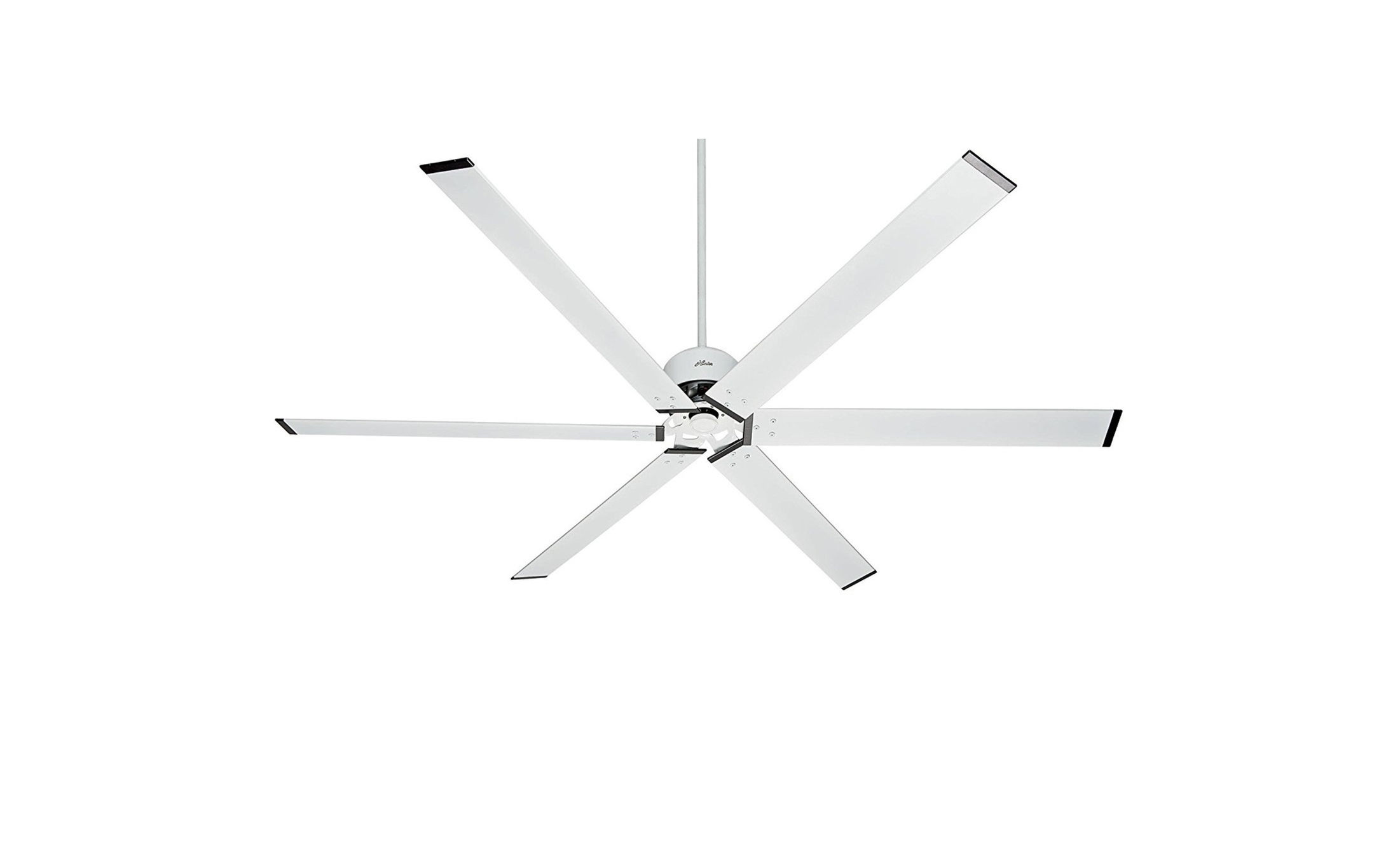 Hunter 59132 Industrial 96" Ceiling Fan with 6 Aluminum Blades, White