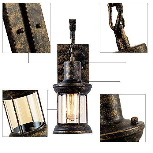 Thumbnail: GLFT - Vintage Single Light Oil-Rubbed Bronze Wall Sconce