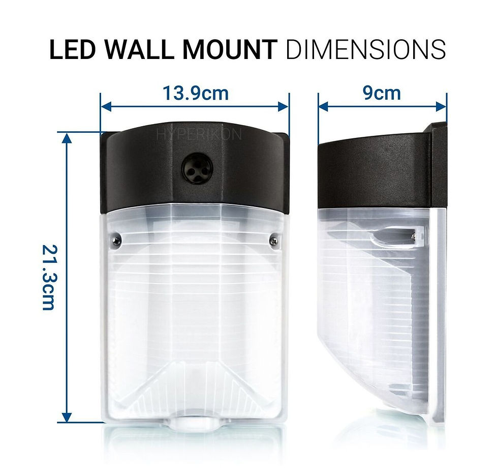Thumbnail: LED PHOTOCELL Wall Pack, 5000K (4 Pack), 100W