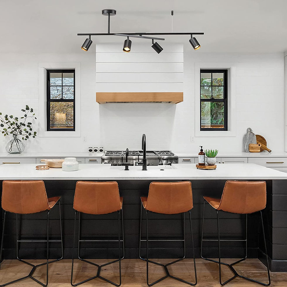 Thumbnail: Globe Electric West Series - 4 bulb Swivel Track Lighting
