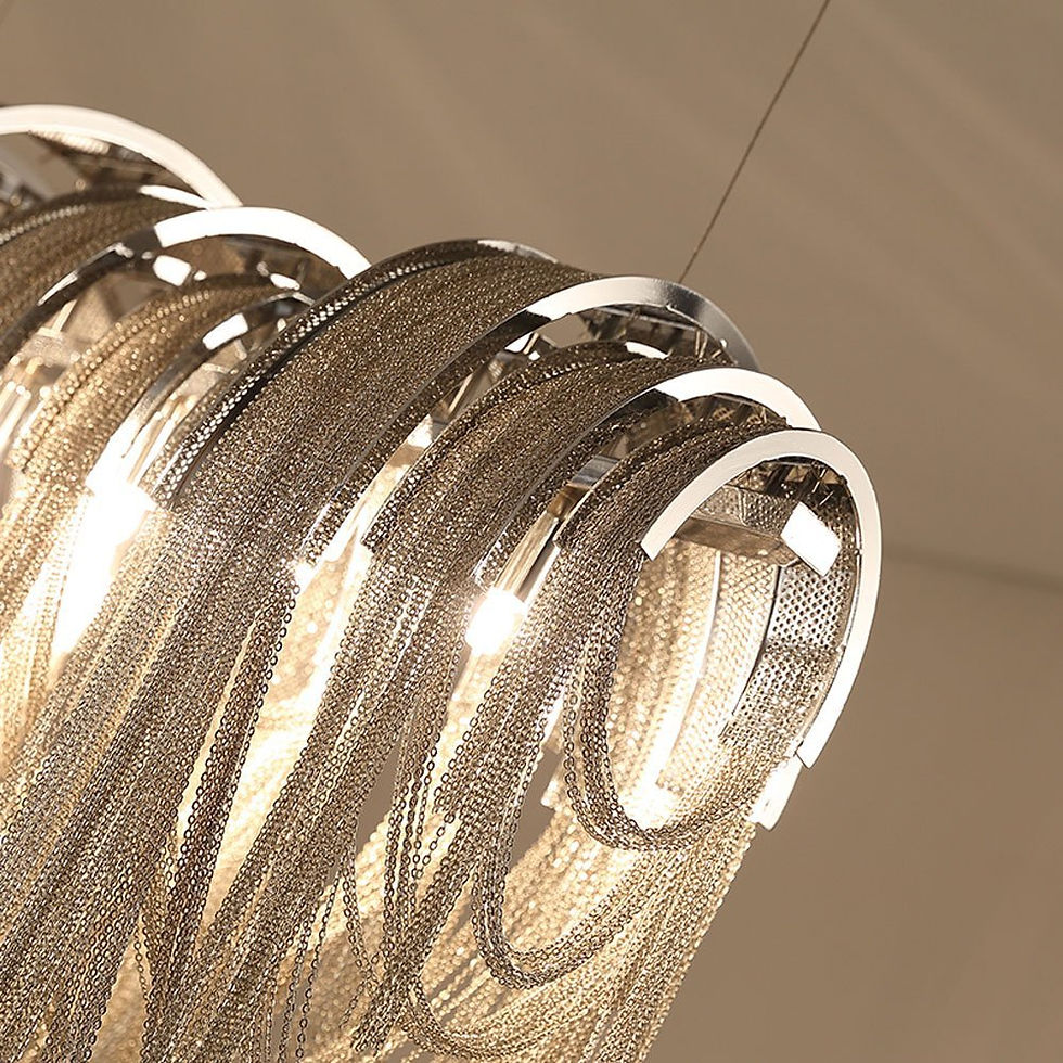 Thumbnail: M-Stallion Collection - Timewarp - LED Tassel Chandelier