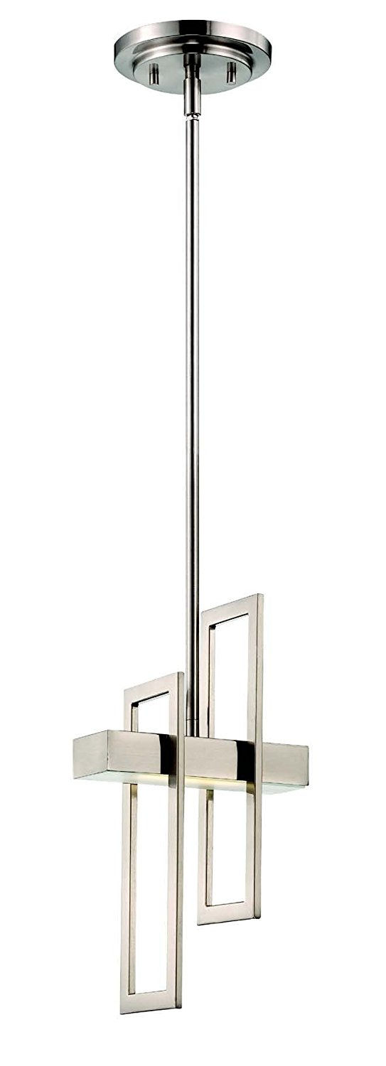 Thumbnail: Nuvo Lighting - Aztec Frame Brushed Nickel 4.8 Watt 285 Lumens Soft White 2700K