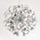 Thumbnail: A&A | Ribbons Chrome 12 Integrated LED light Chandelier
