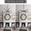 Thumbnail: VLY- Contemporary Chandelier | 6-Light Matt Black Finish Mid Century