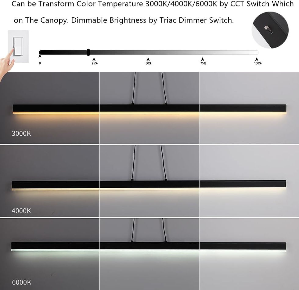 Thumbnail: Vega Type R – Architectural Black Linear LED Pendant Light