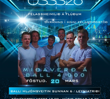 USSS - 21. mars á Fúðum kl: 19.00