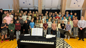 Tónleikar kóra Flóaskóla og Hvolsskóla í Skálholtskirkju