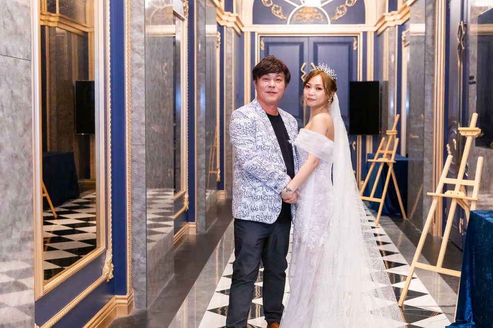 婚禮攝影，新郎與新娘的類婚紗