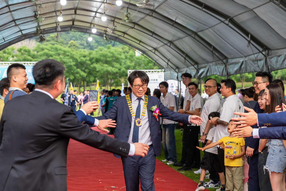 JCI中二區聯合例會，長官進場，社團例會活動攝影