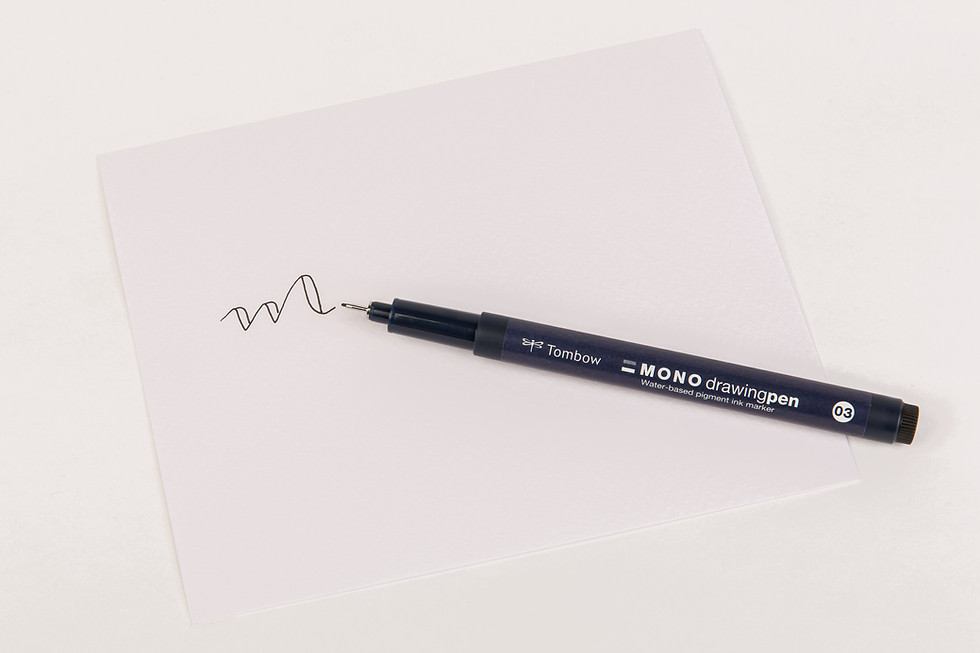 Miniaturbild: Tombow MONO drawingpen, 0,3 mm, schwarz