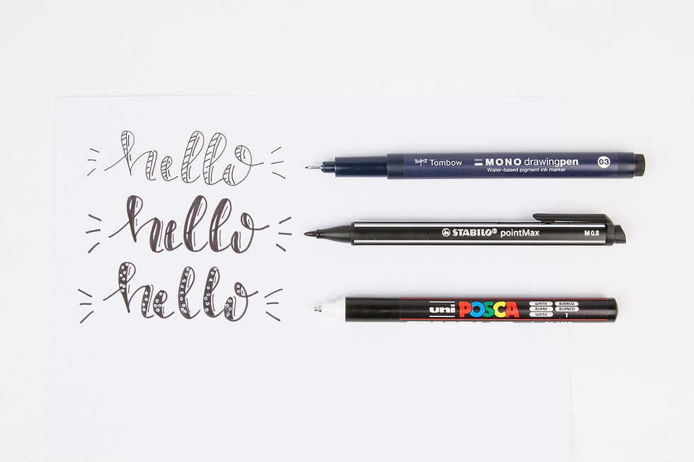 Miniaturbild: StarterKIT Handlettering Anfänger