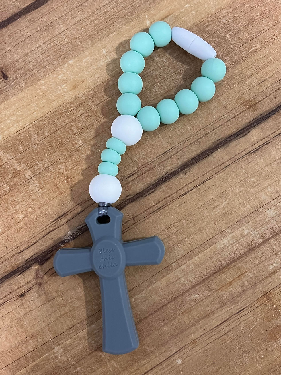 Thumbnail: Teething Rosary - Beads of Grace