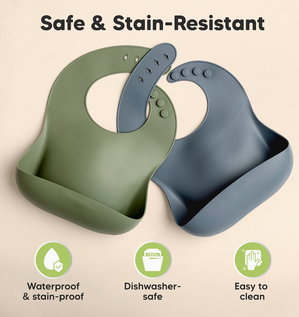 Thumbnail: Silicone Baby Bibs