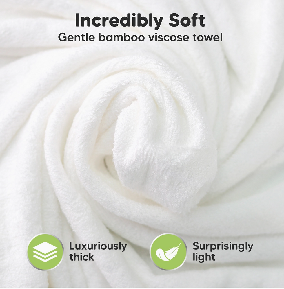 Thumbnail: Baby Hooded Towel - Wildflowers