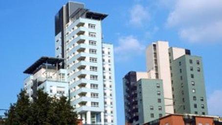 Mattone in tenuta nei grandi centri