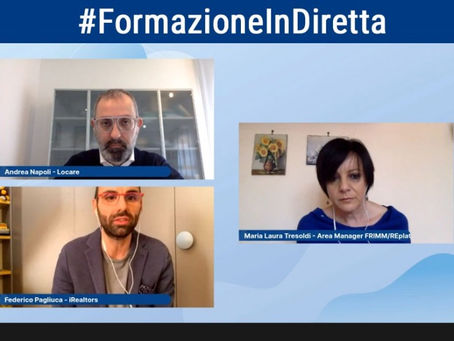 Webinar: Arrivano le convenzioni con iRealtors e Locare, perfette per lo smart working