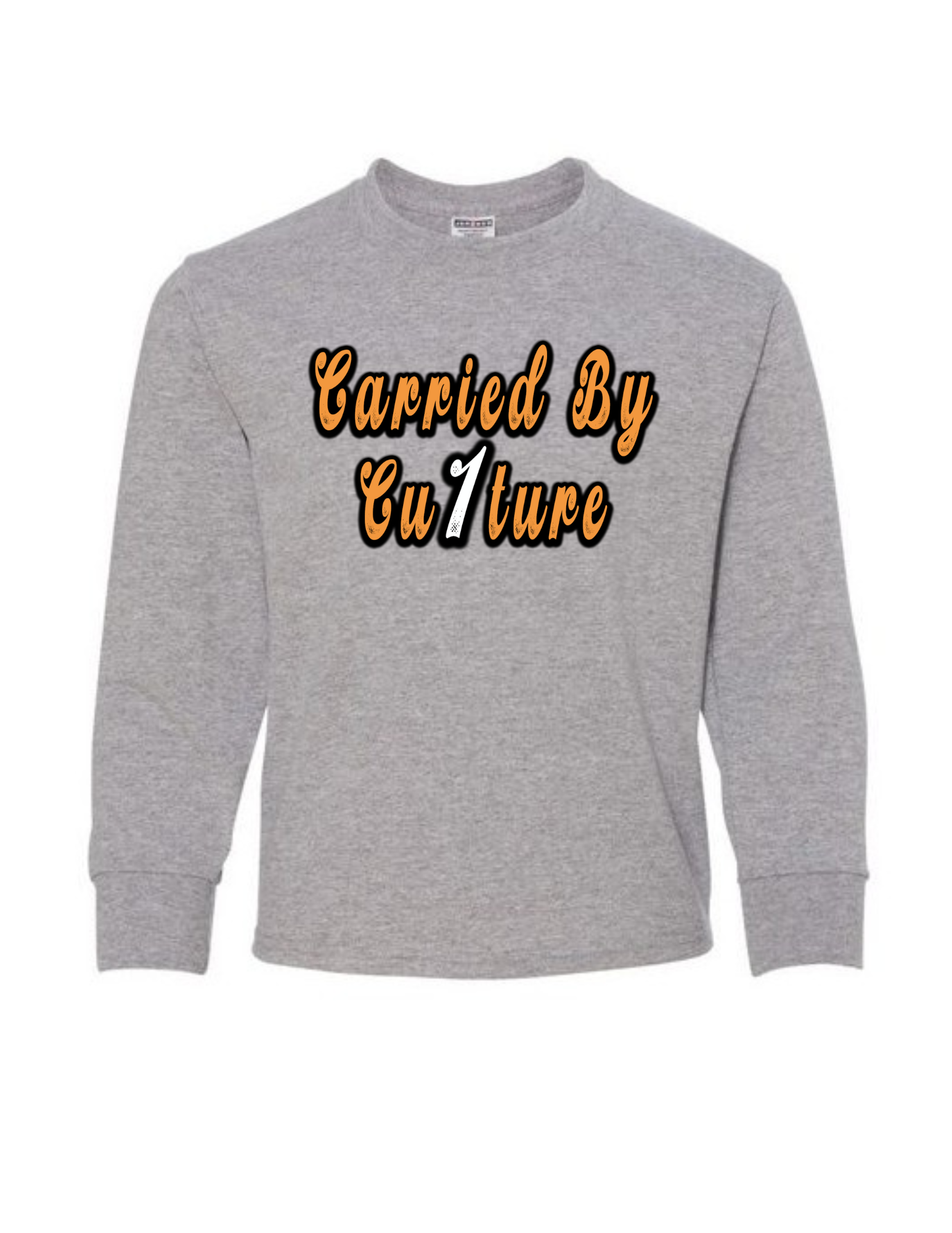 Grey Youth Long Sleeve Shirt