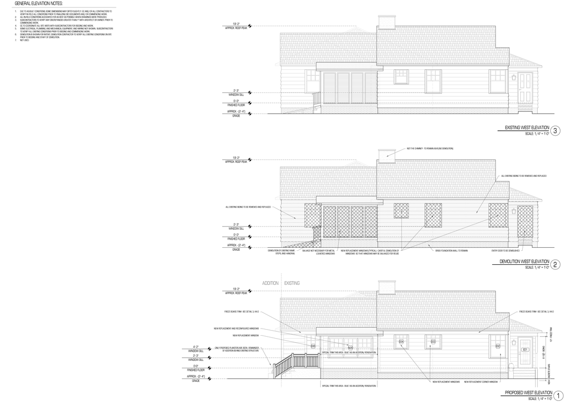 EDISTON PARK HISTORIC HOME - ELEVATIONS 2