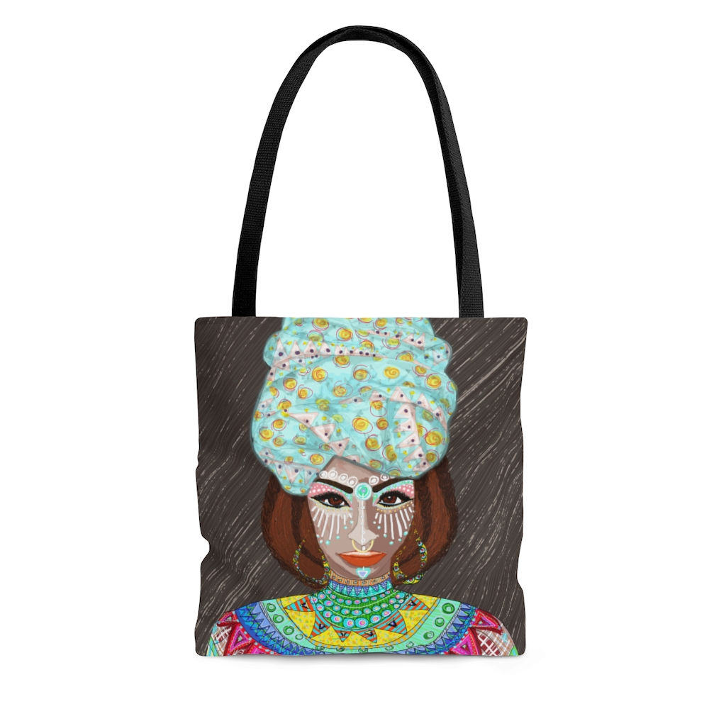 ETHNIC PRINCESS/ AOP Tote Bag (in Ethnic Princess)