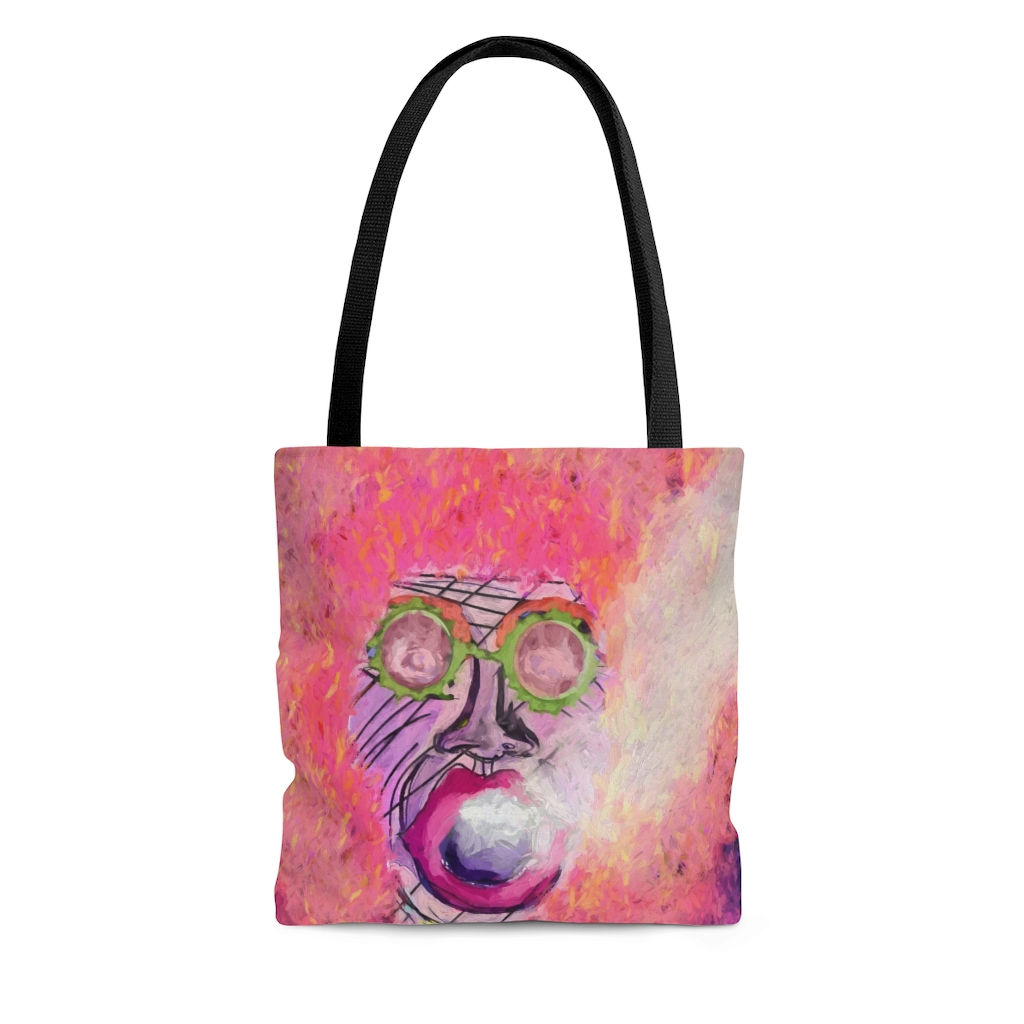 THINK PINK/ AOP Tote Bag (in Think Pink)
