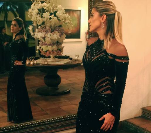 Star Black Dress