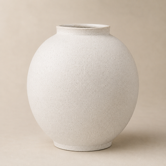 White Ceramic Vase