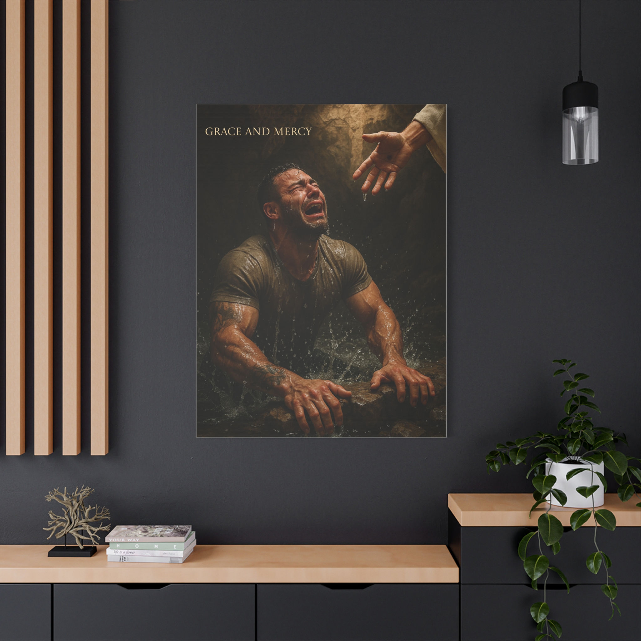 Grace and Mercy Canvas Print